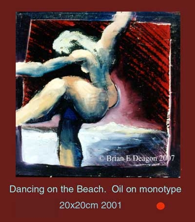 dancing on the beach