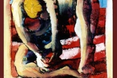 mud flat woman
