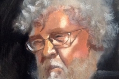 self portrait with glasses